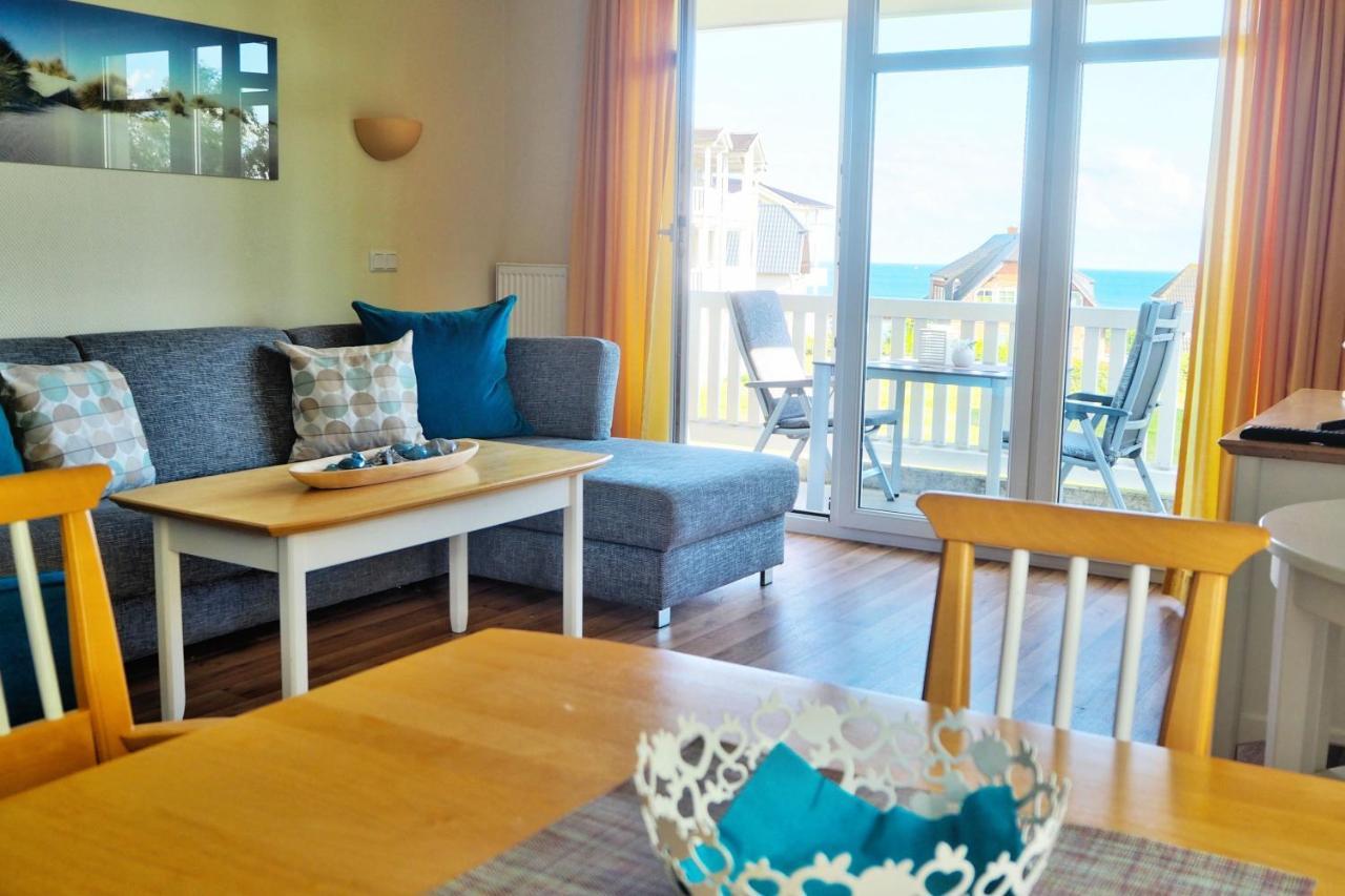 Mit Meerblick Und Balkon, Gratis Nutzung Vom Ahoi Erlebnisbad Und Sauna In Sellin - Meeresblick Fewo 35 Goehren  Ngoại thất bức ảnh